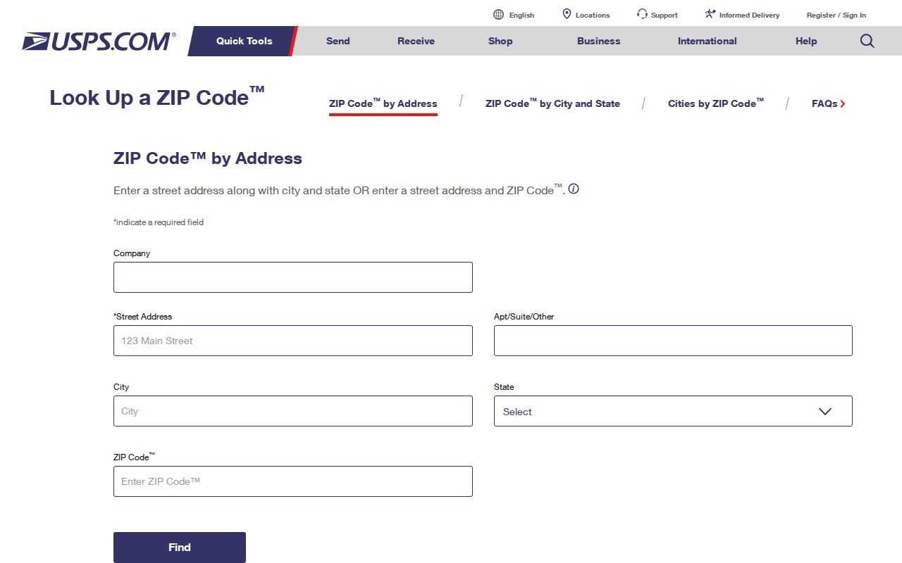 Peachtree Corners street directory USPS address lookup